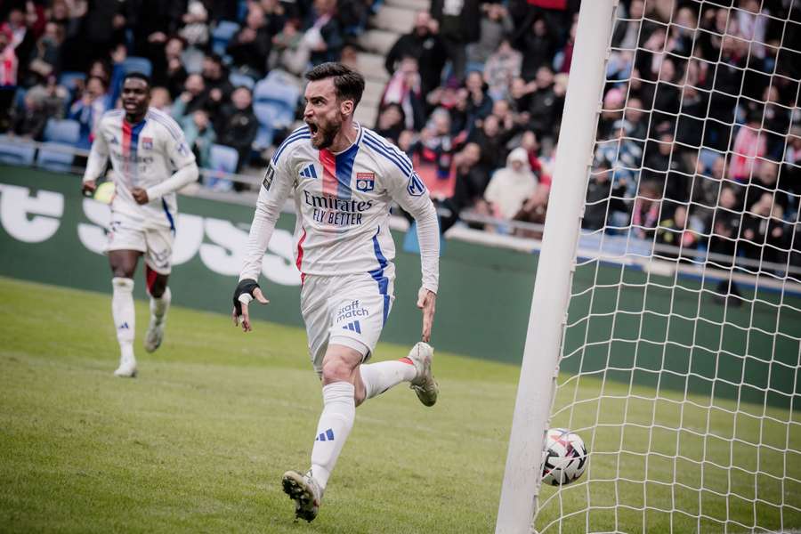 Nicolas Tagliafico avec l'OL en février 2025.