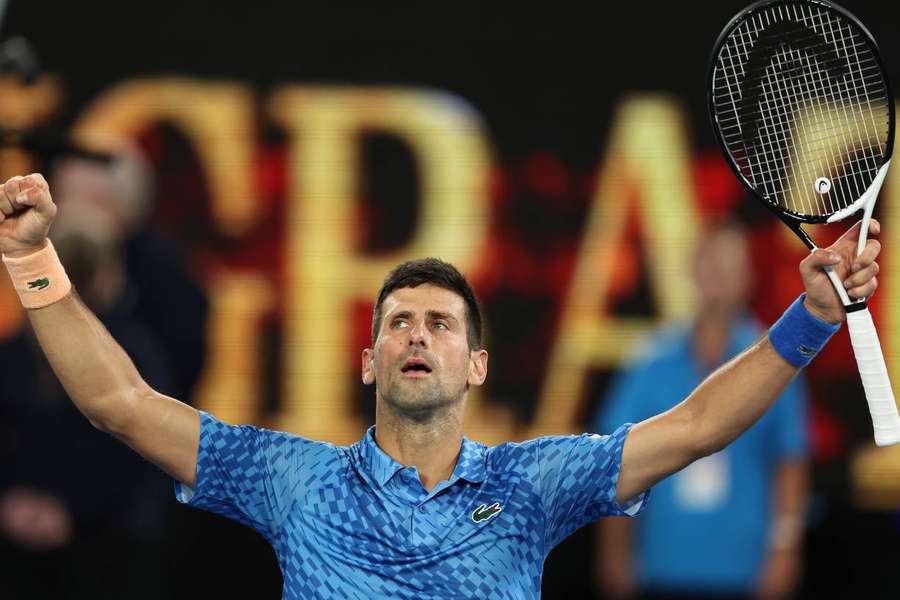 Djokovic despacha Dimitrov para seguir em frente no Aberto da Austrália