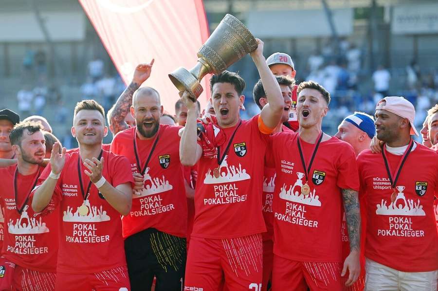 Durch den Gewinn des WFV-Pokals qualifizierte sich Balingen für den DFB-Pokal