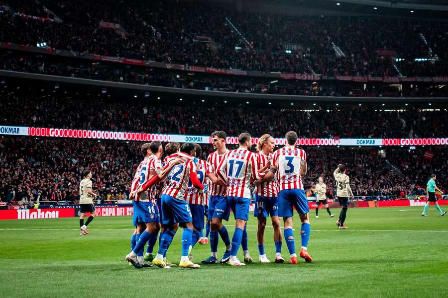 Atletico Madrid are close to the Copa del Rey final