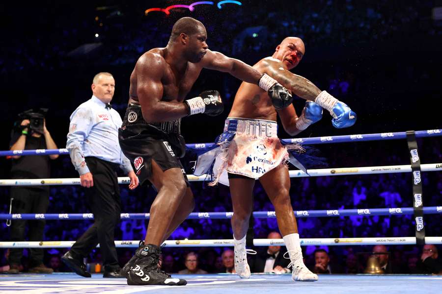Daniel Dubois face à Fabio Wardley Daniel Dubois face à Fabio Wardley