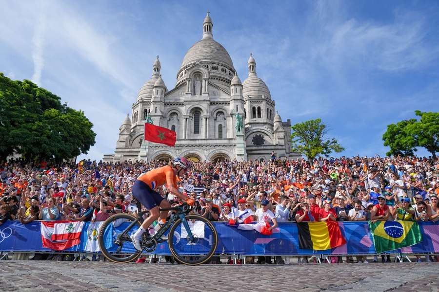 Marianne Vos heeft het zilver gepakt in Parijs