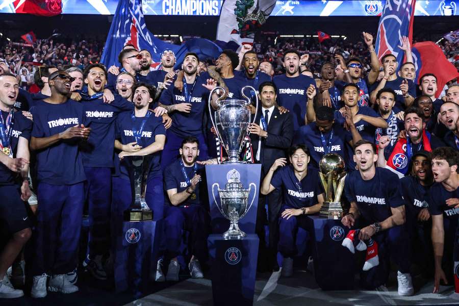 O PSG é o atual campeão europeu