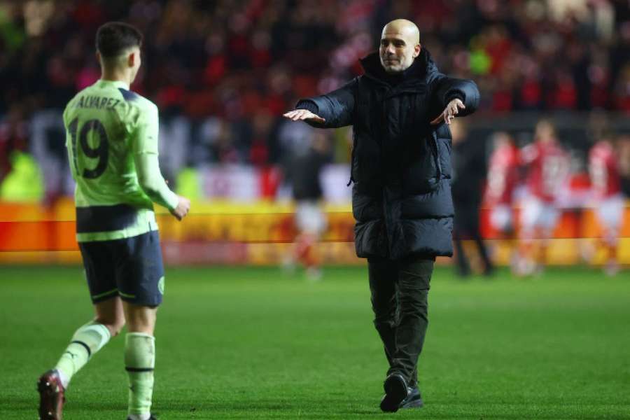 Guardiola is wary of the threat Newcastle pose