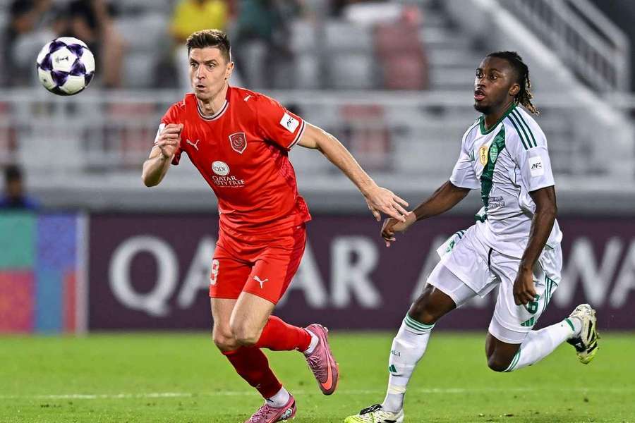 Krzysztof Piątek w barwach Al-Duhail