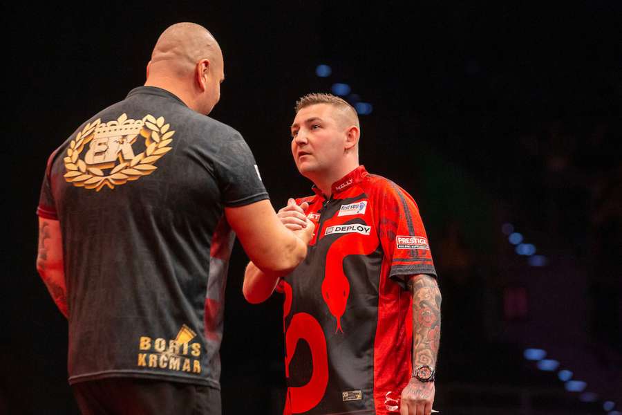 Nathan Aspinall lost out to Boris Krcmar in Poland