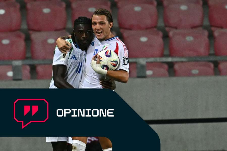 Moise Kean e Mateo Retegui 