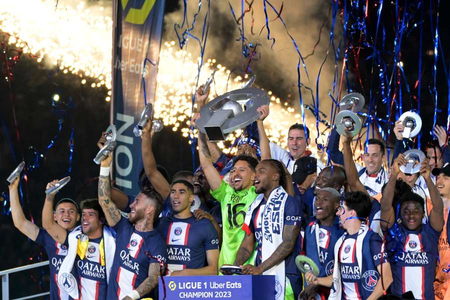PSG świętuje tytuł Ligue 1