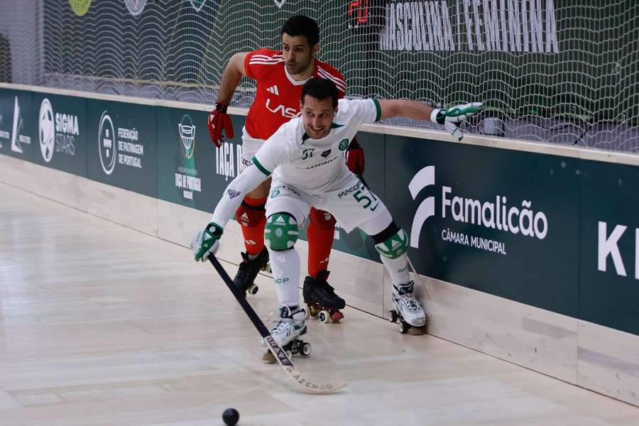 Benfica e Sporting mediram forças no Pavilhão Municipal de Vila Nova de Famalicão