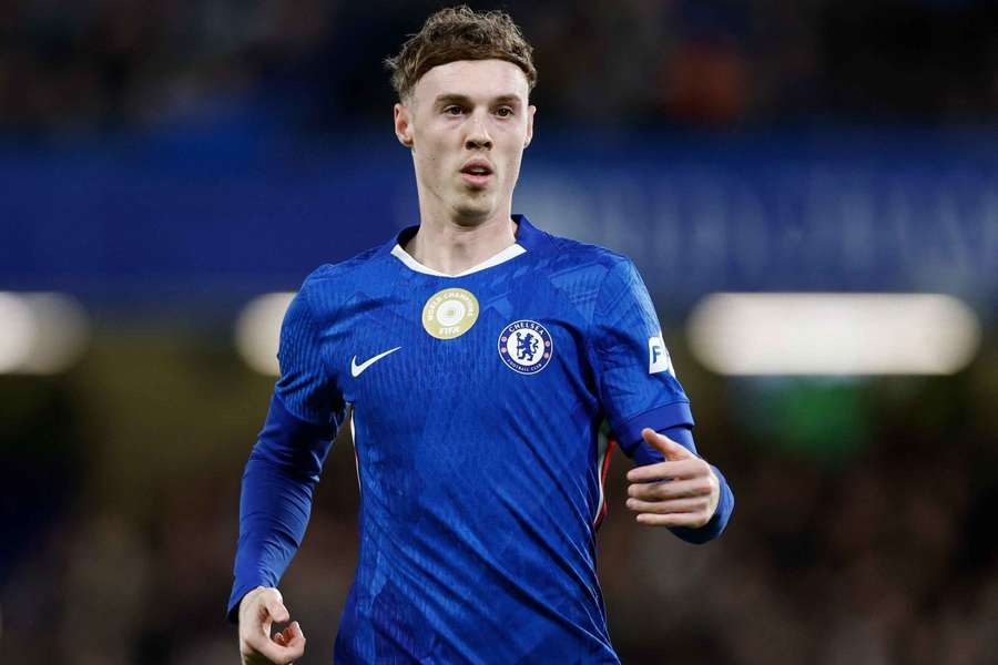 Cole Palmer contre West Ham. Cole Palmer contre West Ham.