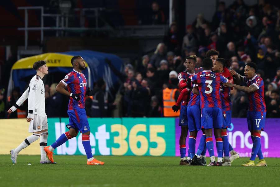 Crystal Palace a egalat-o pe Manchester United în ultimul minut al confruntării