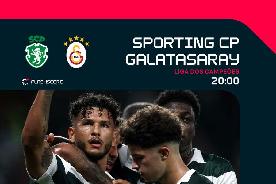 Sporting arranca Liga dos Campeões frente ao Galatasaray Sporting arranca Liga dos Campeões frente ao Galatasaray