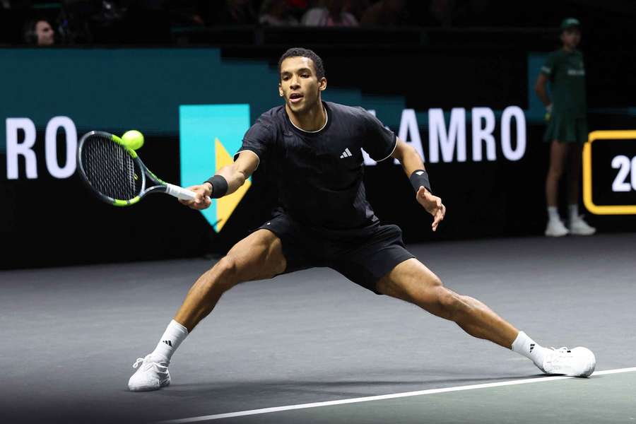 Felix Auger-Aliassime needed just 54 minutes to beat Alexander Bublik