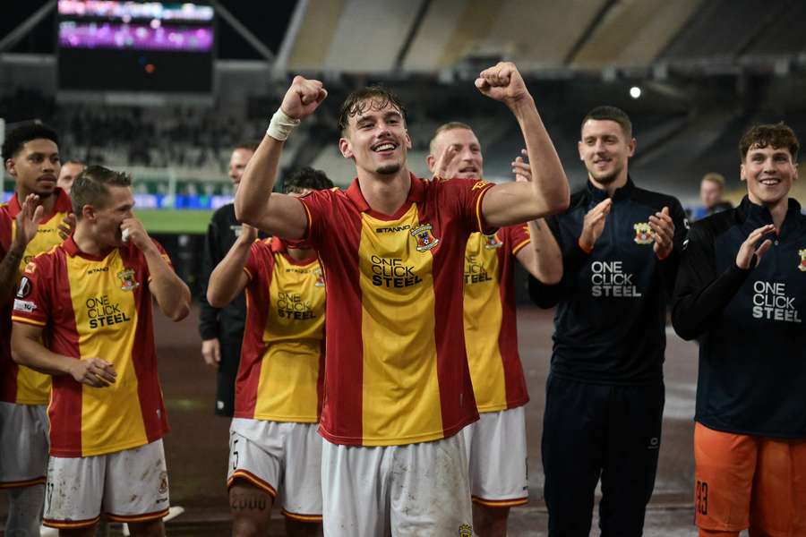 Go Ahead Eagles earned their first-ever European win in Thursday's Europa League action