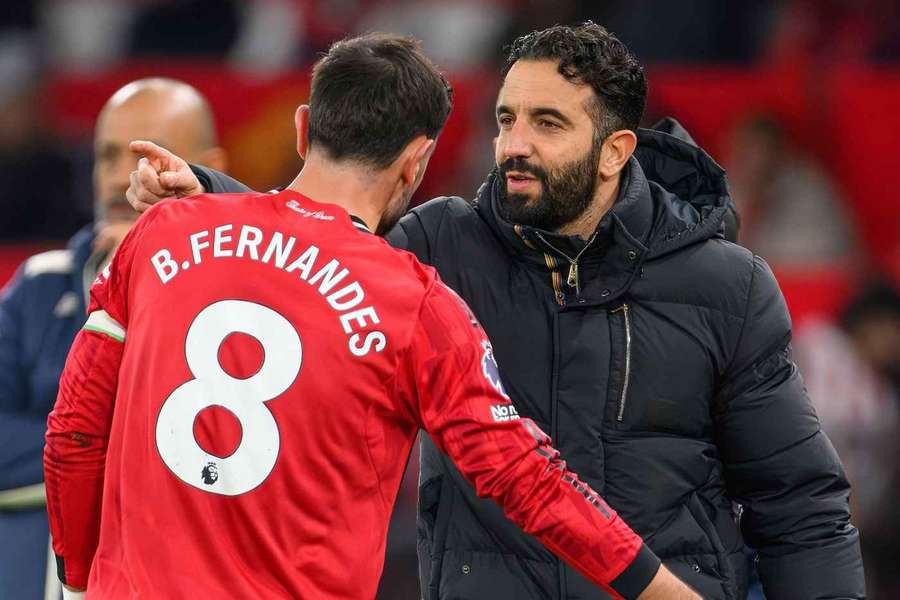 Ruben Amorim nu se va putea baza pe serviciile lui Bruno Fernandes (accidenta) pentru duelul cu Wolves de pe Old Trafford