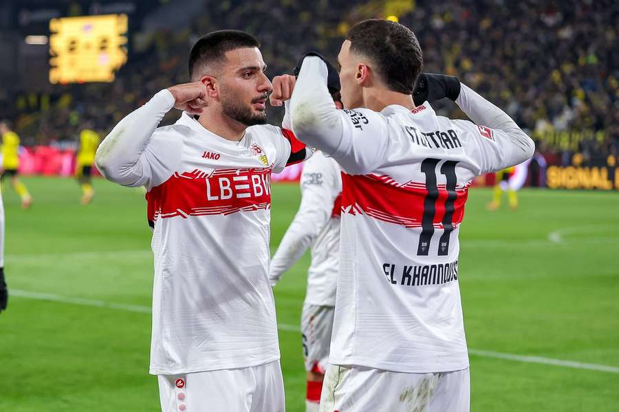 Undav (r.) hatte zuletzt zu alter Stärke wiedergefunden Undav (r.) hatte zuletzt zu alter Stärke wiedergefunden