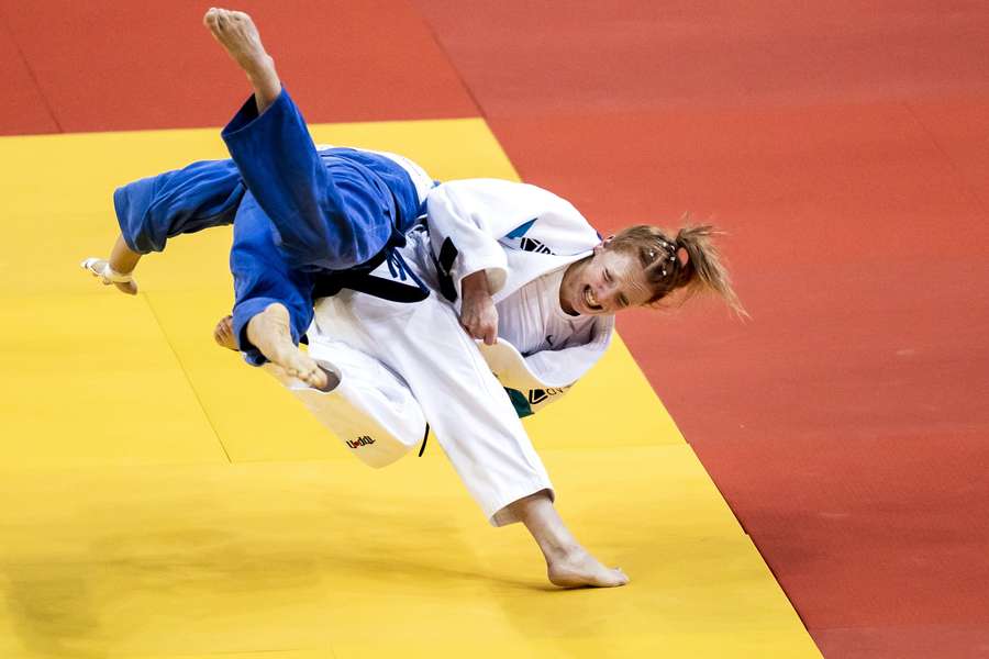 Naomi van Krevel heeft een bronzen medaille gewonnen op de Grand Slam van Abu Dhabi