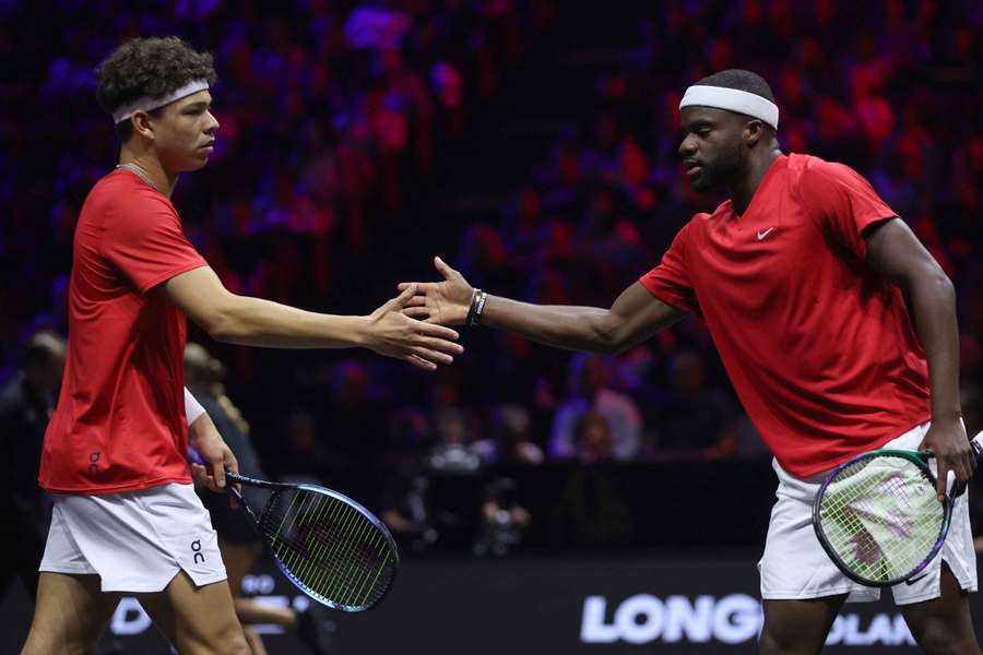 Shelton en Tiafoe speelden nog samen op de Laver Cup