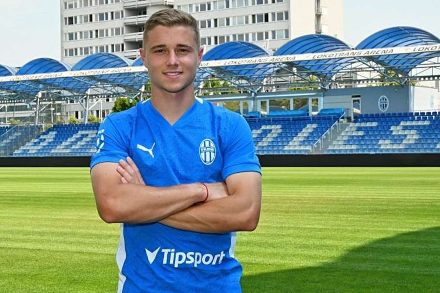 Nový útočník Mladé Boleslavi Filip Lehký.