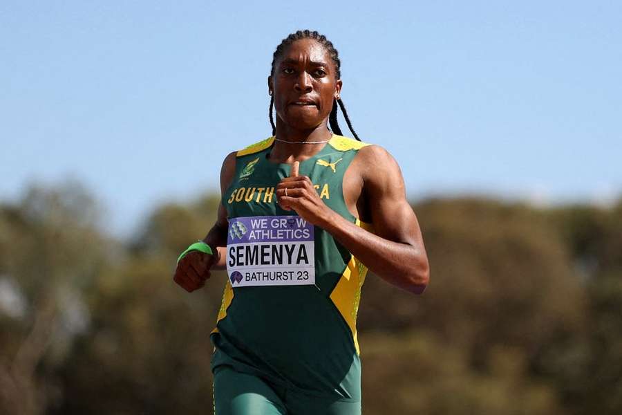 Caster Semenya en février 2023.