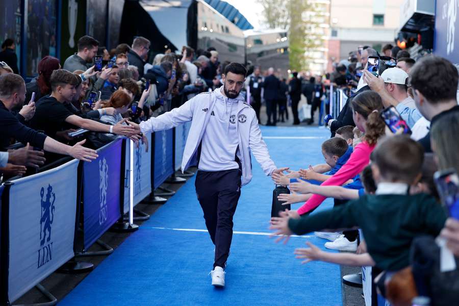 Bruno Fernandes continua no Manchester United