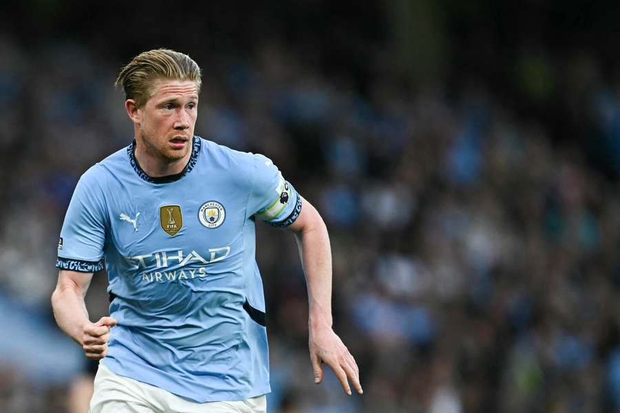 De Bruyne ao serviço do Manchester City