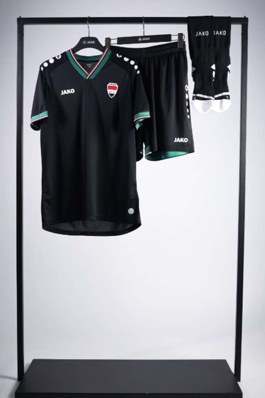 A terceira camisola do Iraque