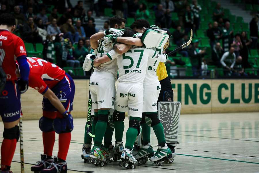 A festa do Sporting no João Rocha