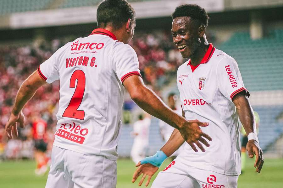 SC Braga goleou o Lincoln Red Imps no Estádio Algarve