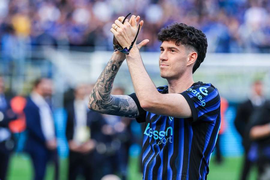 Fundașul lui Inter Milano, Alessandro Bastoni. Fundașul lui Inter Milano, Alessandro Bastoni.