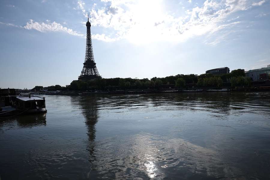 Die Seine bereitet den Organisatoren in Paris Sorgenfalten.