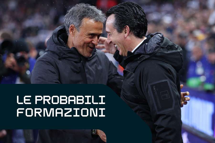 Luis Enrique e Unai Emery Luis Enrique e Unai Emery