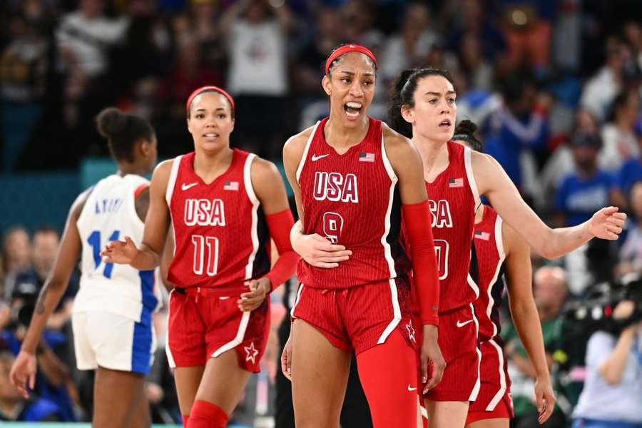 A'Ja Wilson foi a cestinha dos Estados Unidos na grande decisão