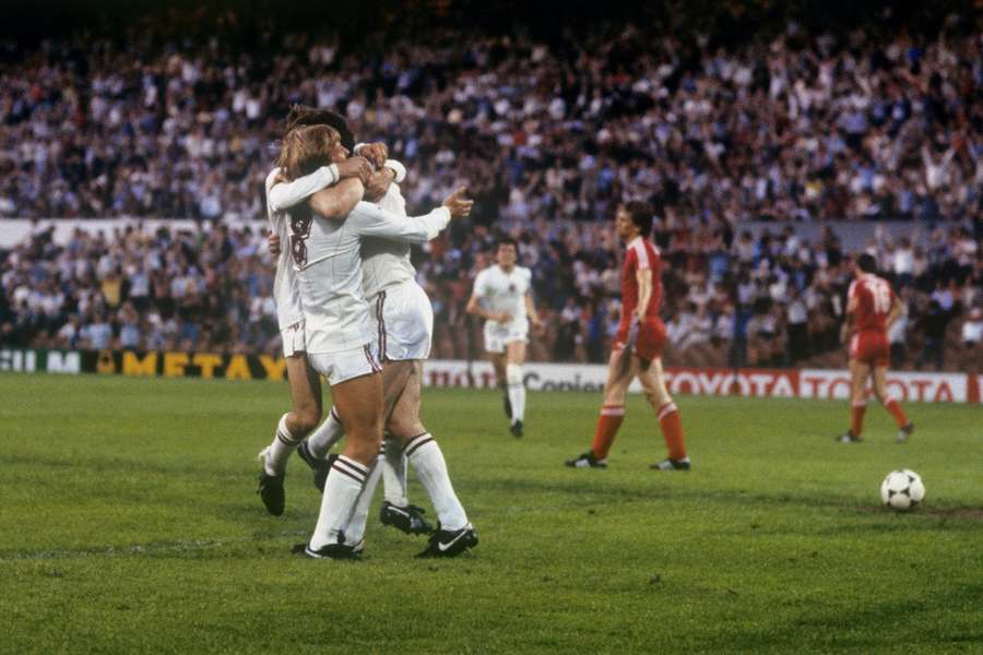 Aston Villa won in 1982 de 'European Cup' in De Kuip tegen Bayern München