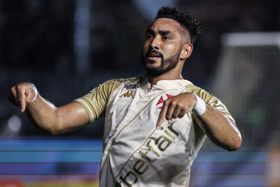 Payet na última partida que marcou pelo Vasco, contra o Bahia, em outubro