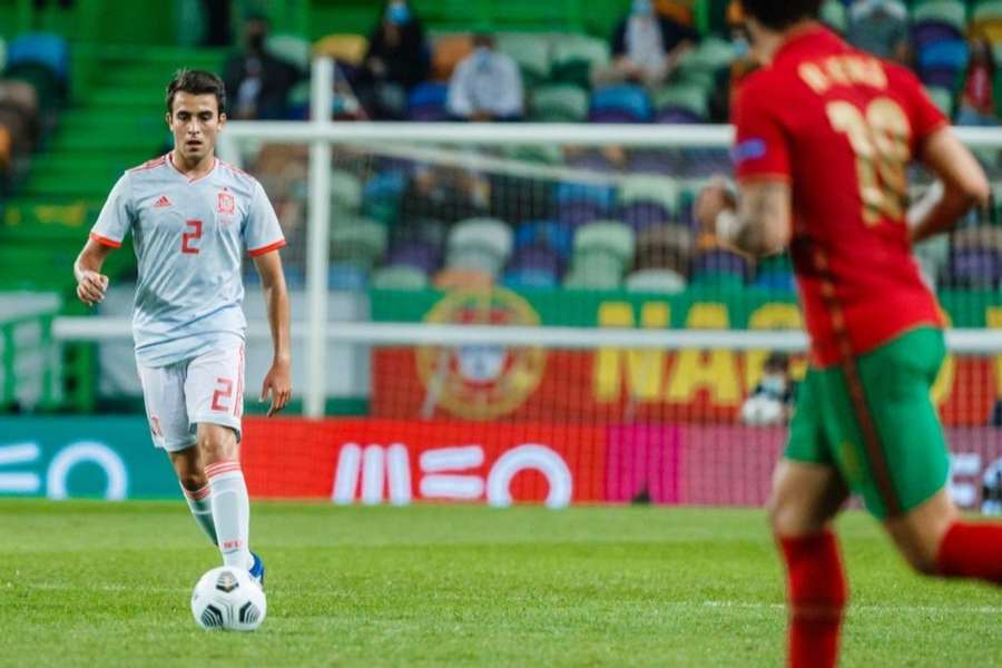 Eric García disputa la UEFA Nations League 