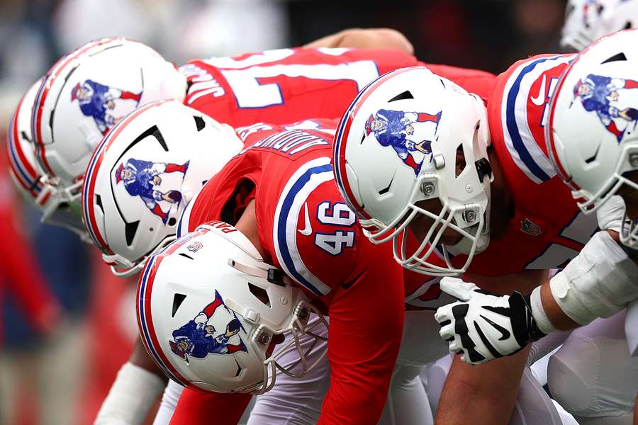 New England Patriots offensive line 2024