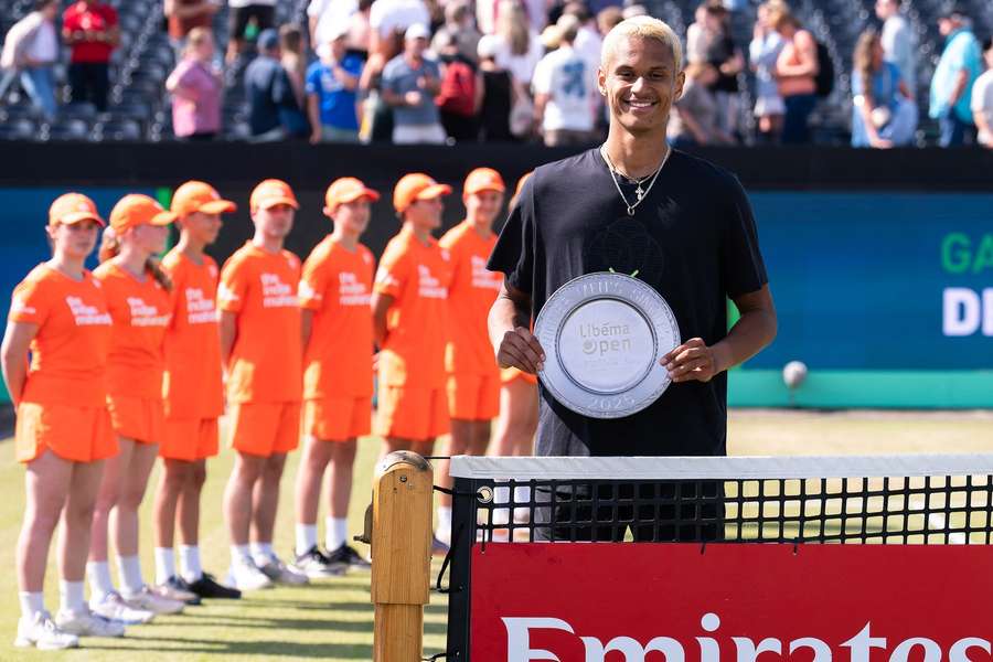 Canada's Gabriel Diallo is the title holder in 's-Hertogenbosch