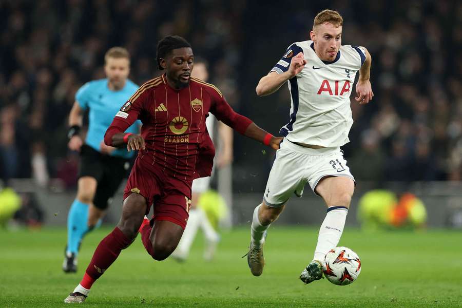 Kulusevski (right) has enjoyed a superb start to the season