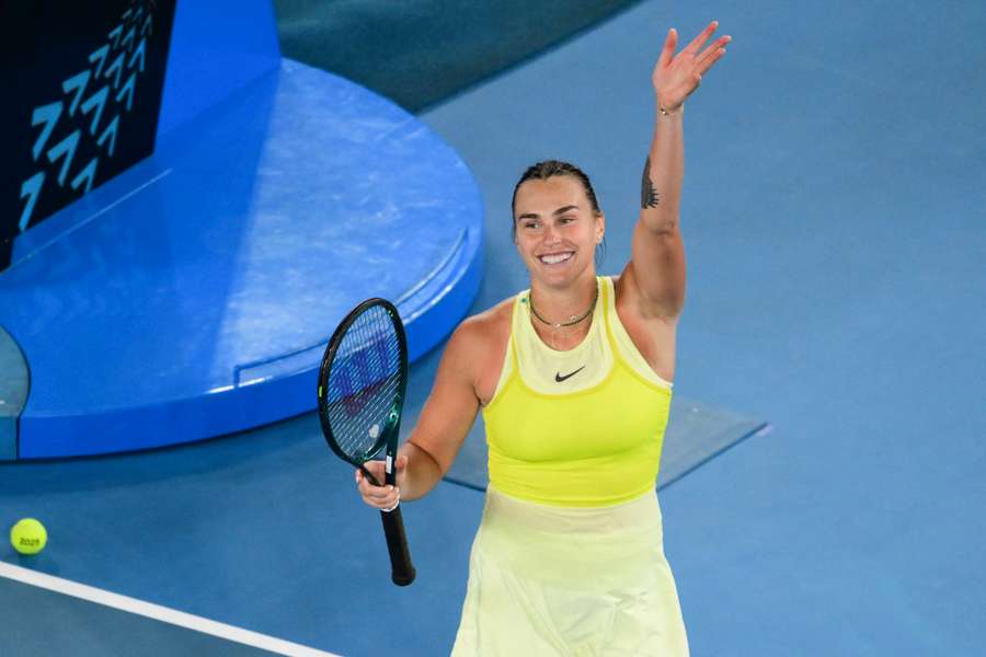 Aryna Sabalenka ce jeudi.
