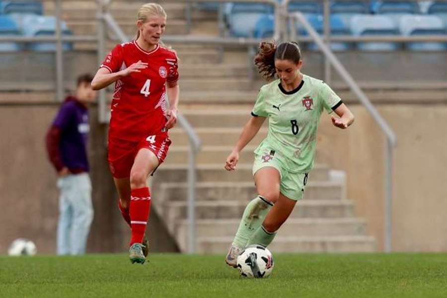Portugal empatou com a Dinamarca no Estádio Algarve