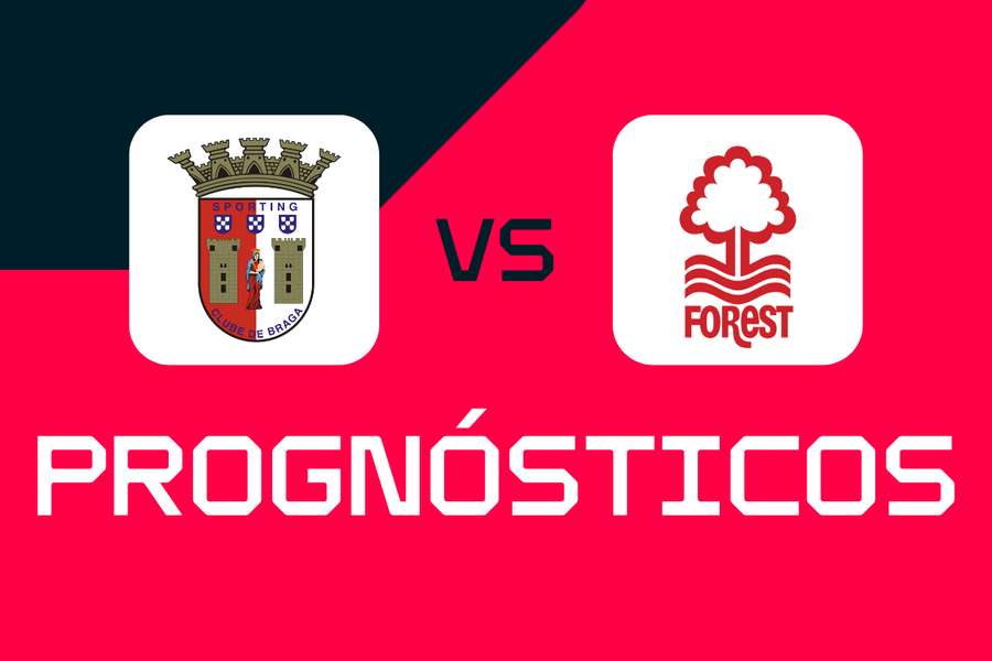 Braga - Nottingham: Prognósticos, melhores apostas e odds (Liga Europa)