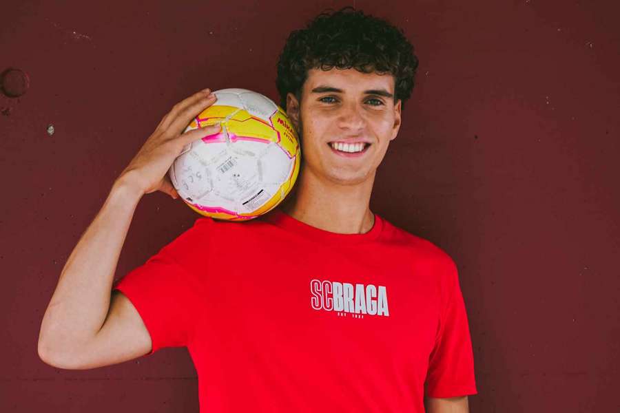 Tomás Colaço oficializado pelo SC Braga Tomás Colaço oficializado pelo SC Braga