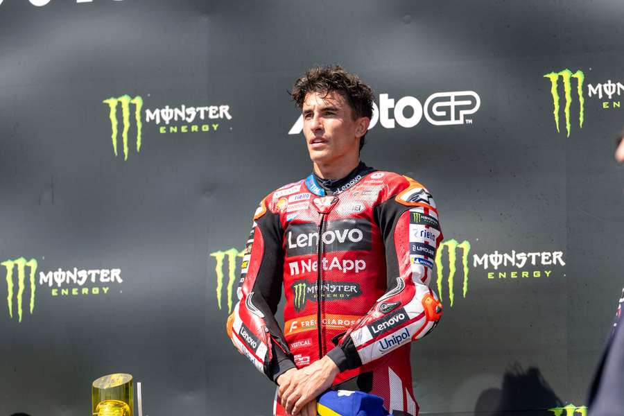 Marc Marquez en République tchèque.
