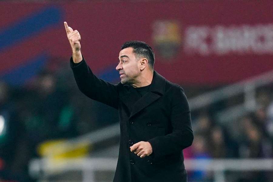 Xavi has endured a difficult campaign this season with Barcelona