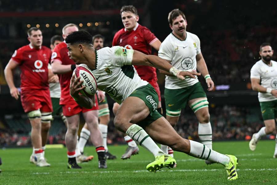 Sacha Feinberg-Mngomezulu will be a key player for the Springboks at the Rugby World Cup 