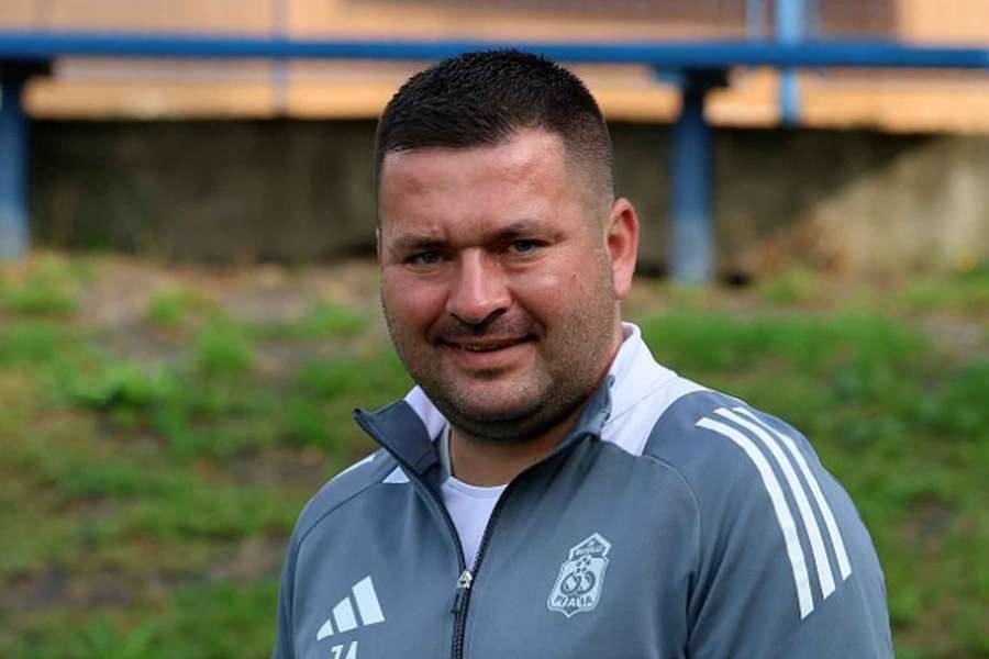 Nový teplický Future manažer Jakub Andrýsek ještě jako trenér Motorletu B v páté lize.