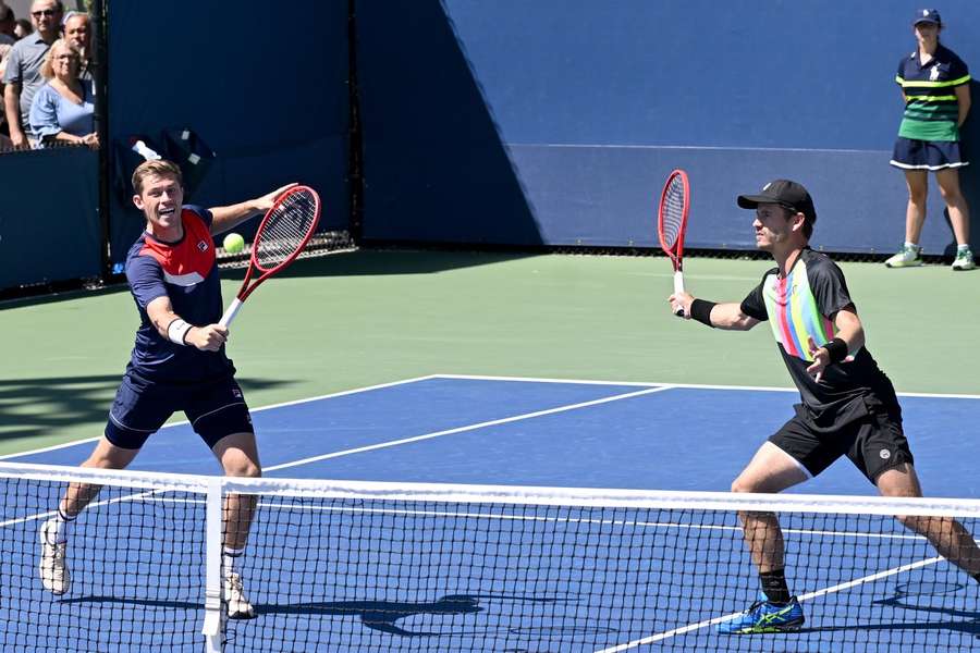 Koolhof en Skupski onlangs op de US Open