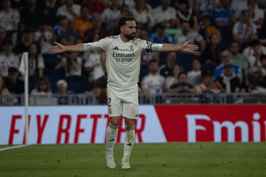 L’ancien capitaine du Real Madrid, Dani Carvajal. L’ancien capitaine du Real Madrid, Dani Carvajal.