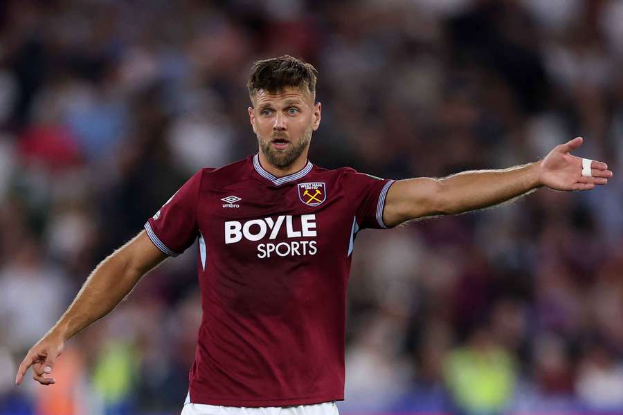 West Ham striker Niclas Fullkrug